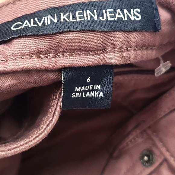 New with Tags Calvin Klein Jeans Ankle Skinny size 6 - Picture 4 of 9